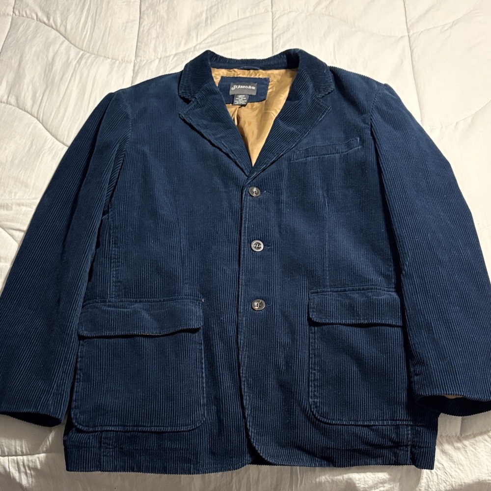 St. John's Bay Navy Corduroy Jacket